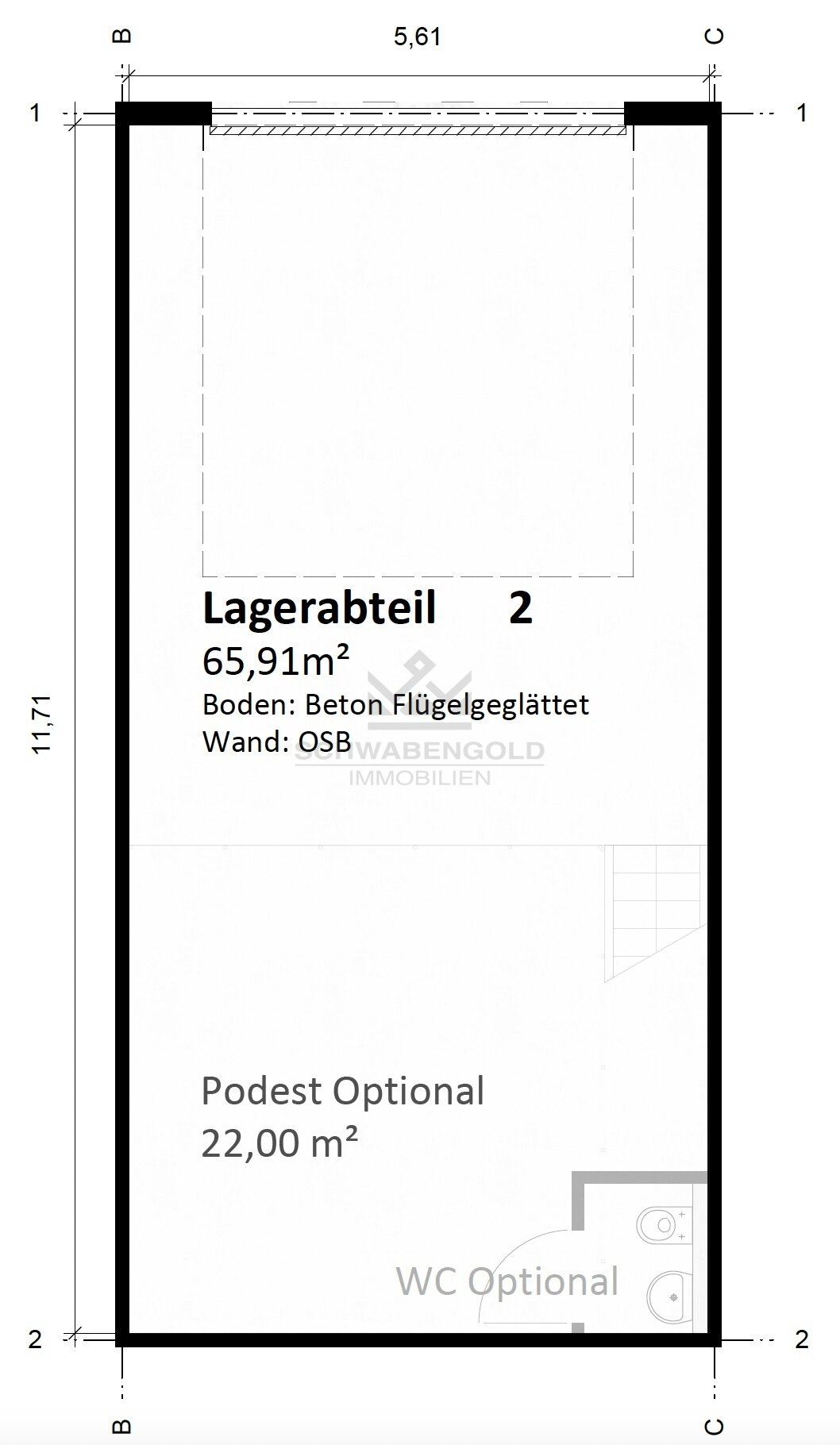 **Miete: Neubau moderner Gewerbe- und Lagerflächen im Gewerbepark Straß**